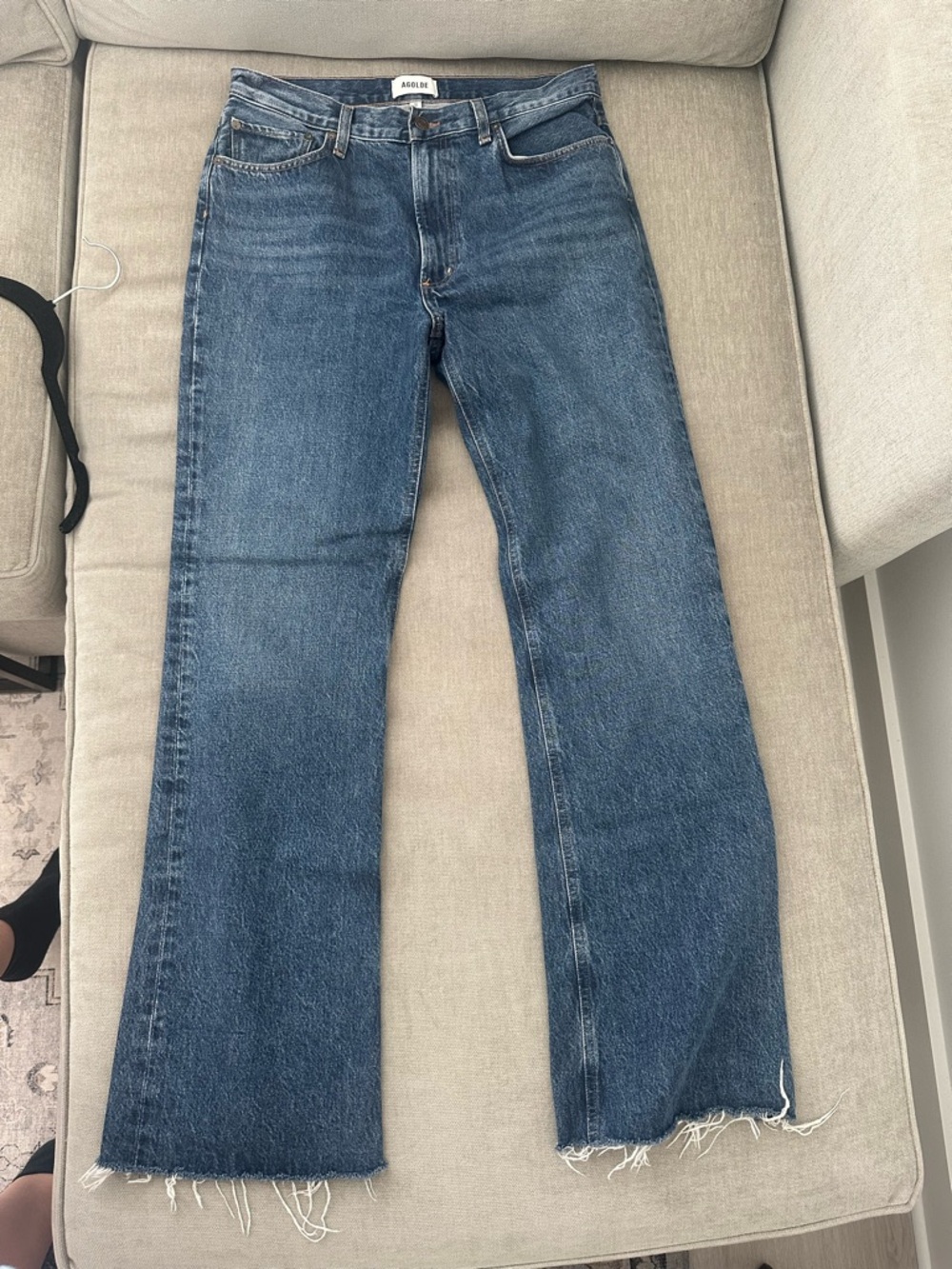 High-Rise Straight Leg Jeans - NEW size 30